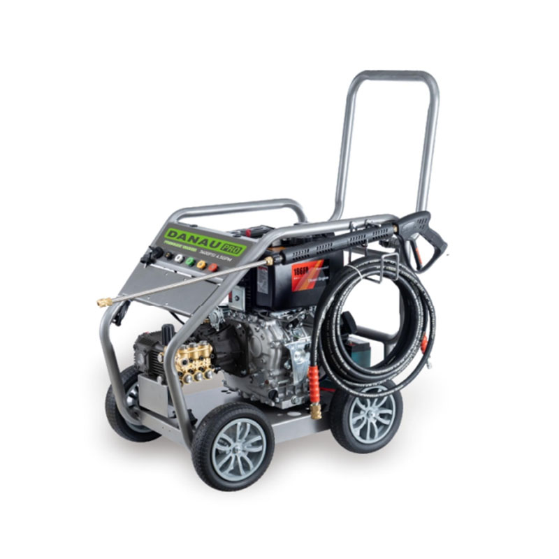 DRD SERIES 3600-4000PSI GEAR-GIẢM GIÁ Máy rửa áp lực diesel khởi động bằng điện